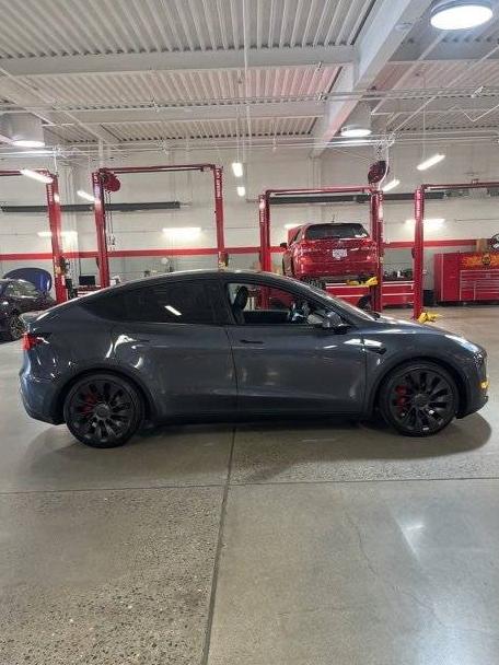 TESLA MODEL Y 2020 5YJYGDEF6LF013991 image